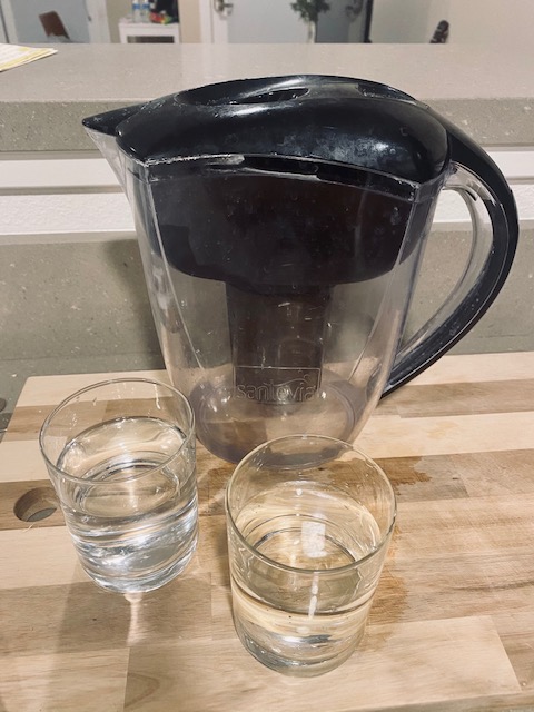 water filter pitcher