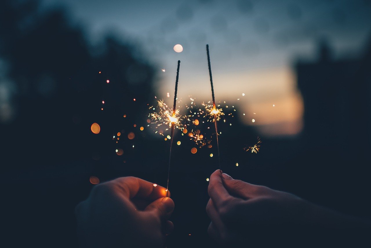 new year resolution firework